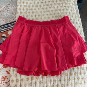 Lululemon court rival tennis skirt sz 12